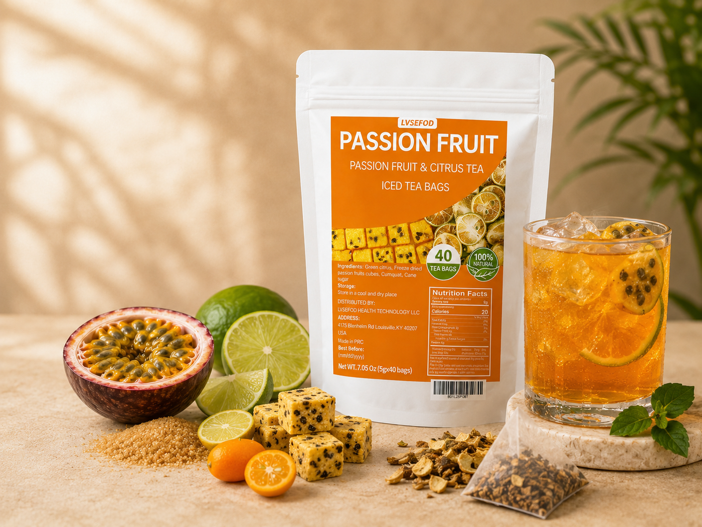 LVSEFOD herbal tea close-up product image