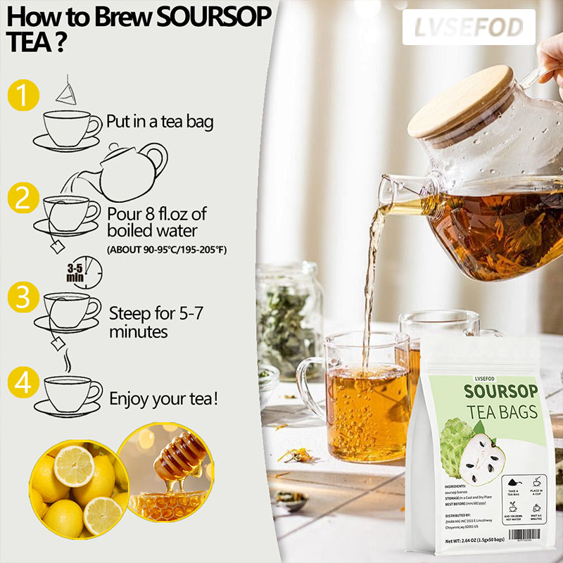 Soursop leaf tea