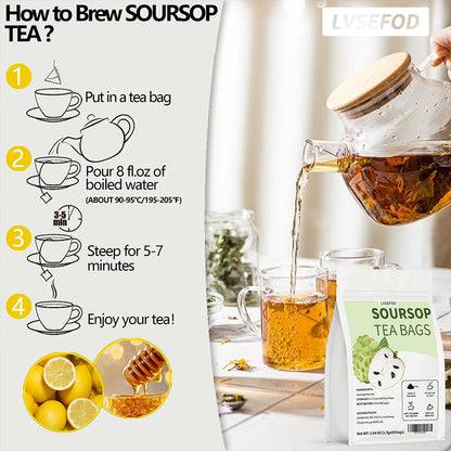 Soursop leaf tea