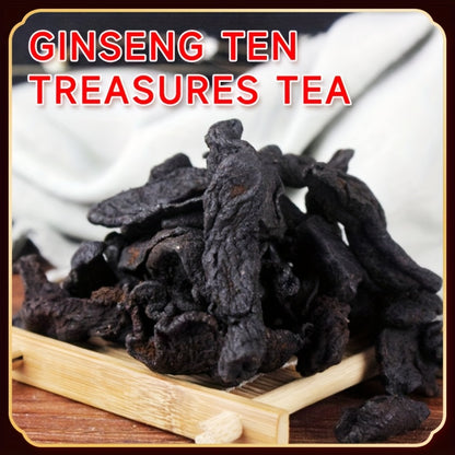 LVSEFOD  Tea Formula Ginseng Five Treasure Tea Combination Scented Tea Eight Treasure Tea Red Date Wolfberry Tea Men's Tea Health Tea Mulberry Herbal Formula Health Tea 30bags Organic