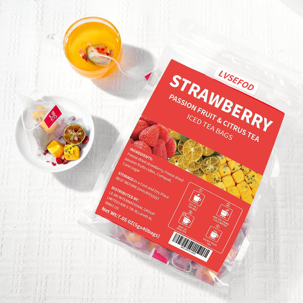 Strawberry tea