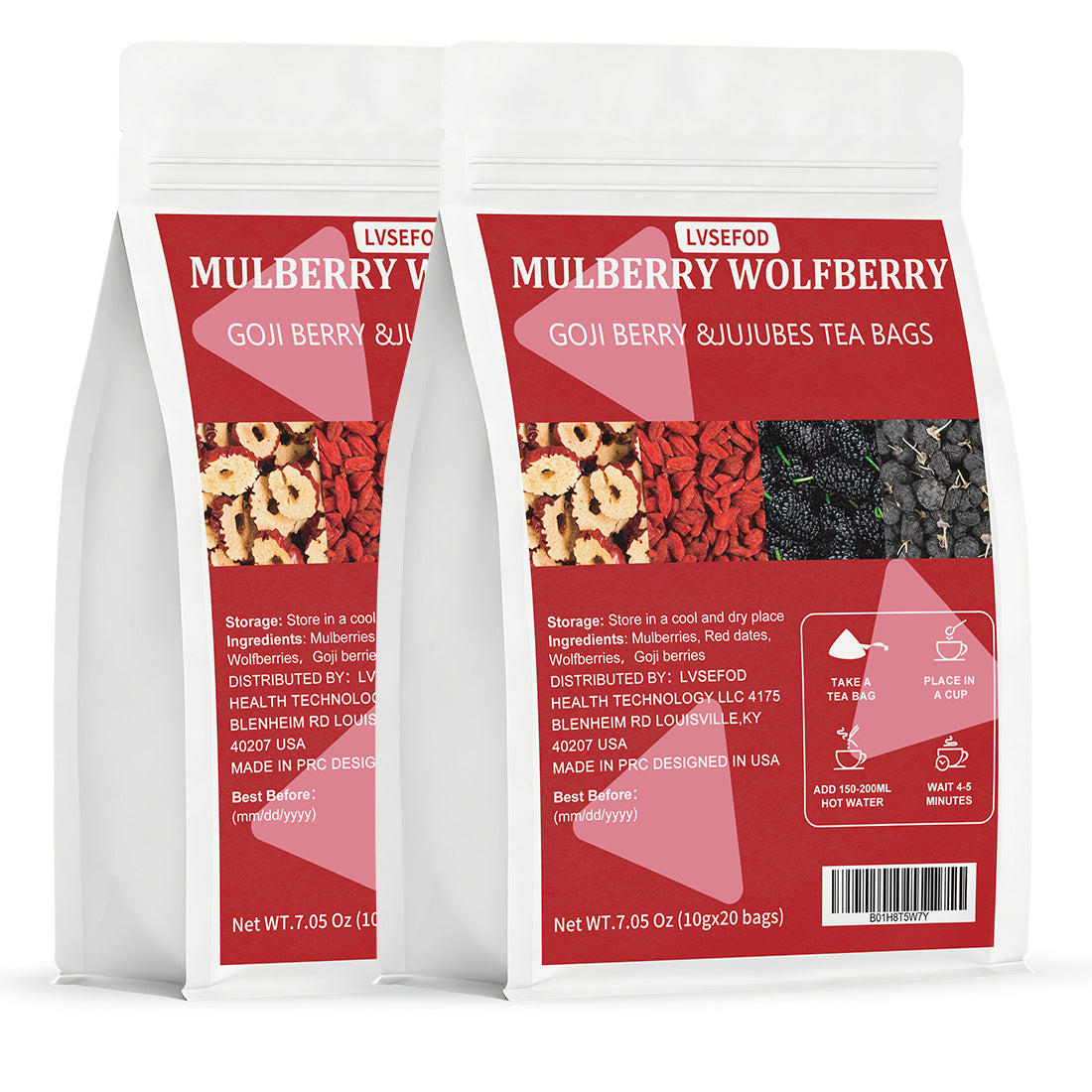 Mulberry and Goji Berry Tea